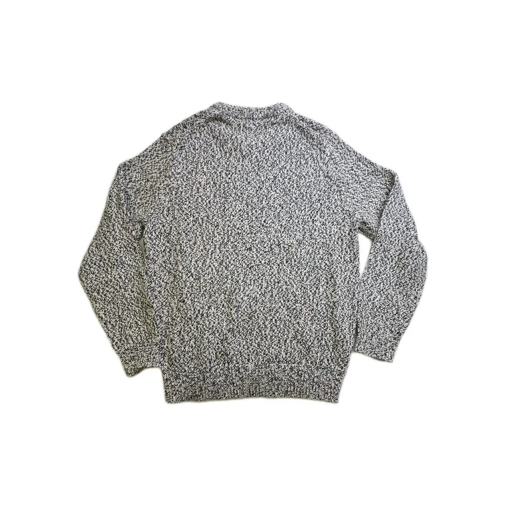 J. Crew Men's Marled Cotton Crewneck‎ Sweater Heritage Size Large